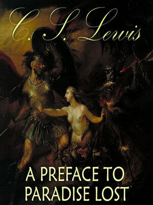 cover image of A Preface to Paradise Lost